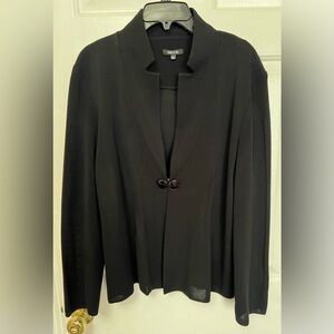 Misook Ladies Black Jacket size large